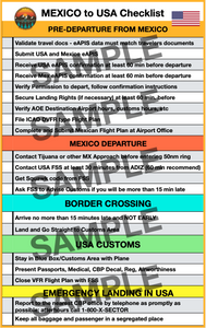 Flying to Mexico Checklist